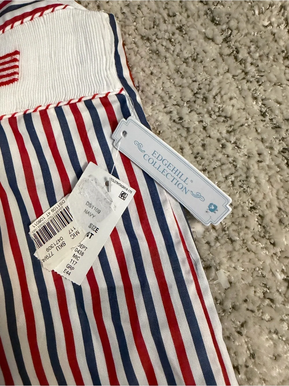 Edgehill Collection patriotic sleeveless